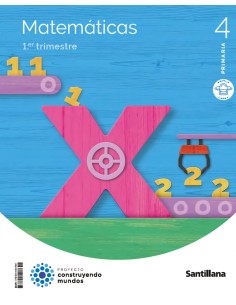 MATEMATICAS 4ºPRIMARIA MOCHILA LIGERA CONSTRUYENDO MUNDOS 2023